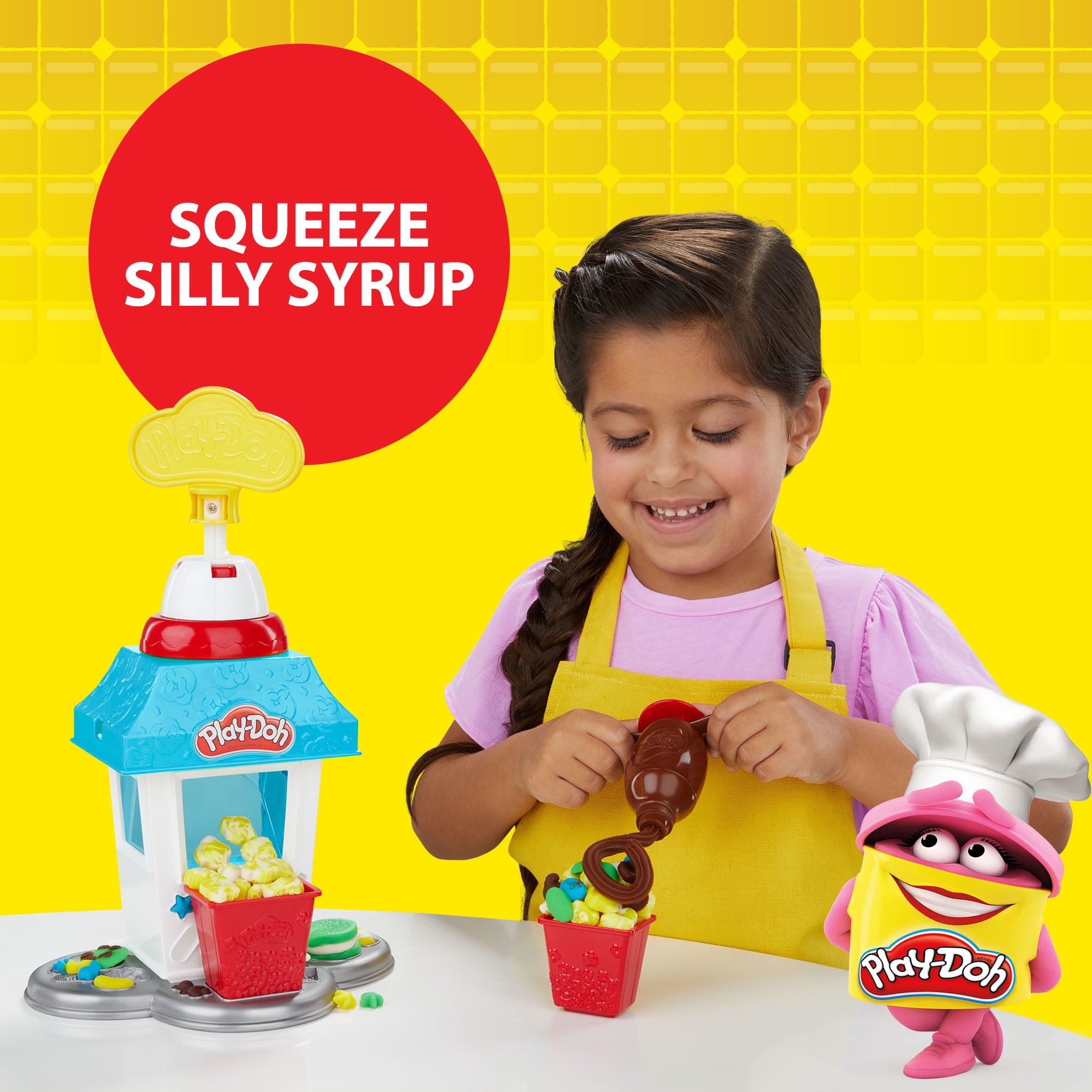 play doh popcorn party