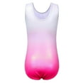thumbnail image 2 of BAOHULU Girls Diamond Gymnastics Leotard Pink Dance Clothes, 2 of 5