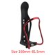 thumbnail image 4 of Soidarity Soporte para botella de agua para bicicleta con adaptador giratorio de 360 ​​grados, jaula para botella de bebida para ciclismo, Ciclismo Rojo Soidarity CP0558-01, 4 of 6