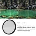 thumbnail image 3 of Filtre d'Objectif de Caméra CPL, Filtre Polariseur Circulaire 67MM Résistant à l'Eau pour Prise de Vue, 3 of 7
