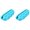 Blue, variant on NUOKO 2.28 Inch Textured Silicone Weighted Pencil Weights, Ergonomic Pen Grip Training Tool to Boost Grip Strength & Fine Motor Skills for Weak Hands Handwriting Practice