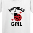 thumbnail image 4 of Inktastic Birthday Girl Cute Ladybug Youth T-Shirt, 4 of 5