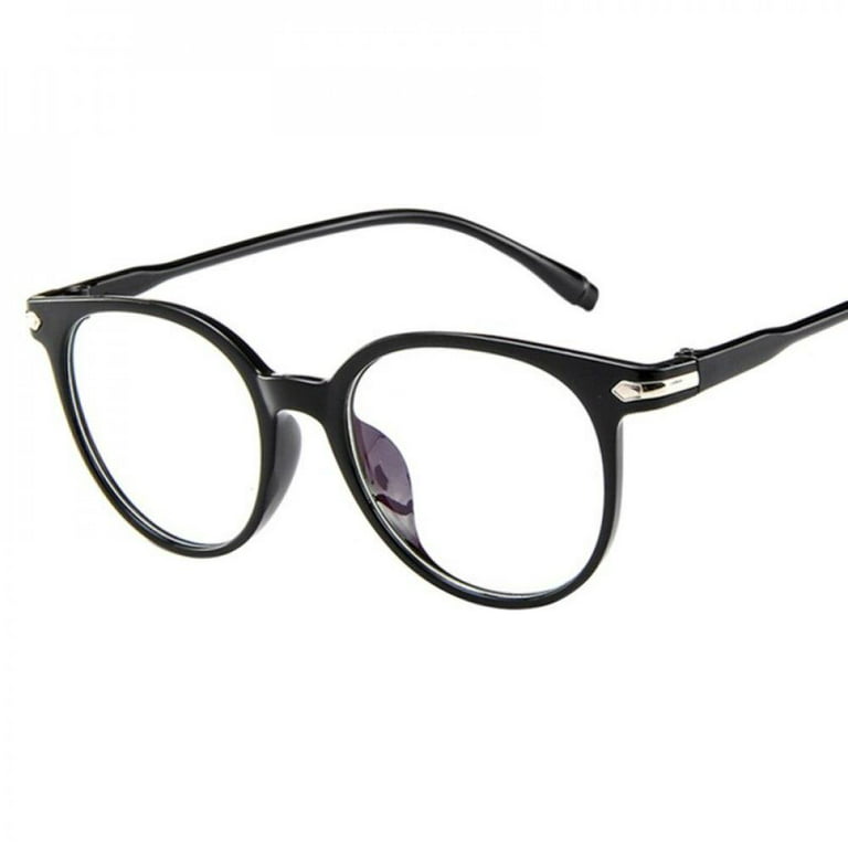 Metal Half Rim Glasses Frame Men Business Eyewear Clear Lens Super