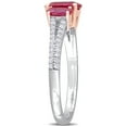 thumbnail image 3 of Everly Women's Ruby 14K Two-Tone Gold Engagement Ring, 3 of 8