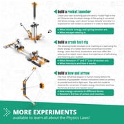 Engino- STEM Toys for Kids 9+, Physics Laws: Inertia, Friction, Circular Motion