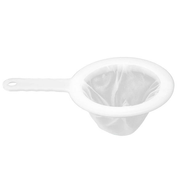 Reusable Nylon Super Fine Colander Mesh Sieve Strainer Handle for Honey Soymilk