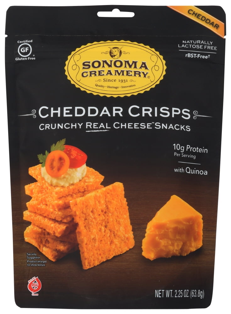 Sonoma Creamery Cheddar Crisps, 2.25 oz