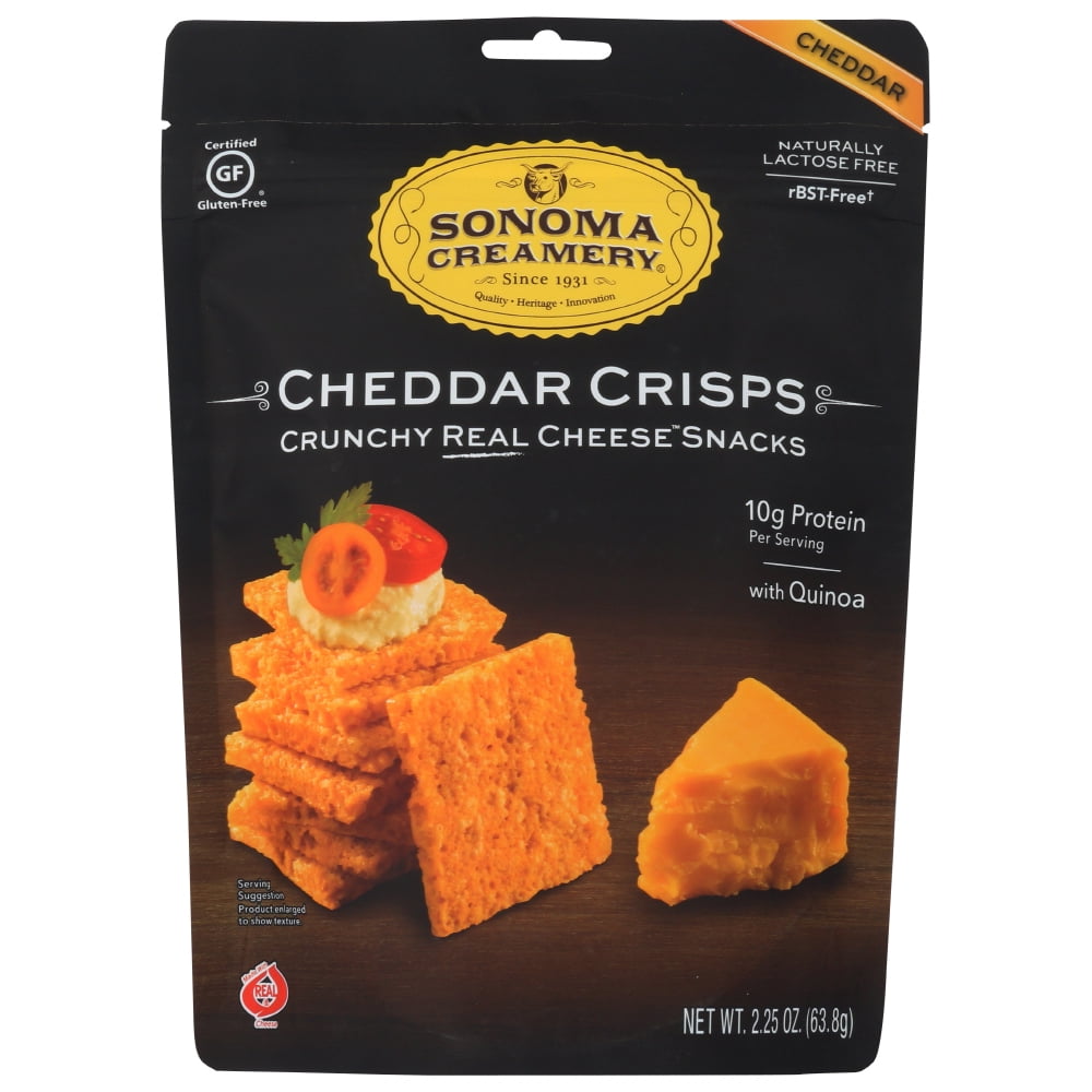 Sonoma Creamery Cheddar Crisps, 2.25 Oz.
