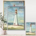 thumbnail image 2 of Nautical Lighthouse III - Nautical & Beach Framed Canvas, 2 of 3