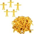 thumbnail image 1 of 40 pcs Small Yellow Smiley Stretch Man, Mr. Stretch Smile / Man Smiley Toys for Emoji Party Pack Fillers, 1 of 5