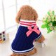 thumbnail image 5 of Suéter Jerséis Chaqueta Prendas de Punto Abrigo de Invierno para Chihuahua Perro Pequeño Gatito Gato (Azul Marino M), 5 of 5