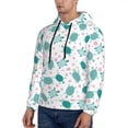 thumbnail image 3 of Sikiie Sea Turtle Men's Hoodie, Essentials Hoodie, Sweatshirt, Pullover Hooded Sweatshirt for Men-Medium, 3 of 7