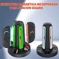 thumbnail image 4 of YUOY Base de Carga para Nintendo Switch 2 Joy-Con, Estación de Carga para hasta 4 Mandos de Switch con Indicadores LED y Alarma Sonora, 4 of 7