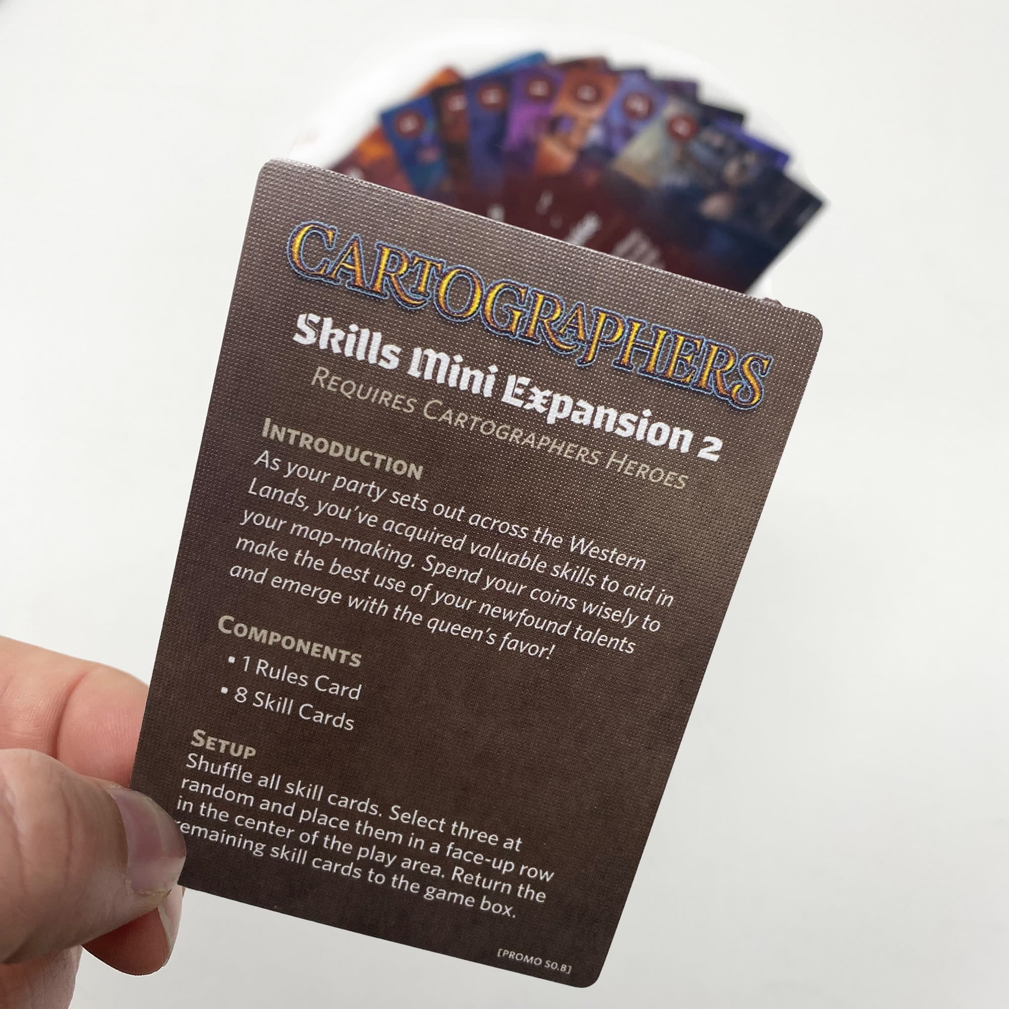 Cartographers Skills 2 Mini-Expansion with 8 New Skill Cards