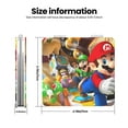 thumbnail image 3 of Pofeuu Mario for Portable Pocket Makeup Mirror PU Cover Compact Travel Mirror with Normal and Magnifying Double Sided Glass-Square, 3 of 9