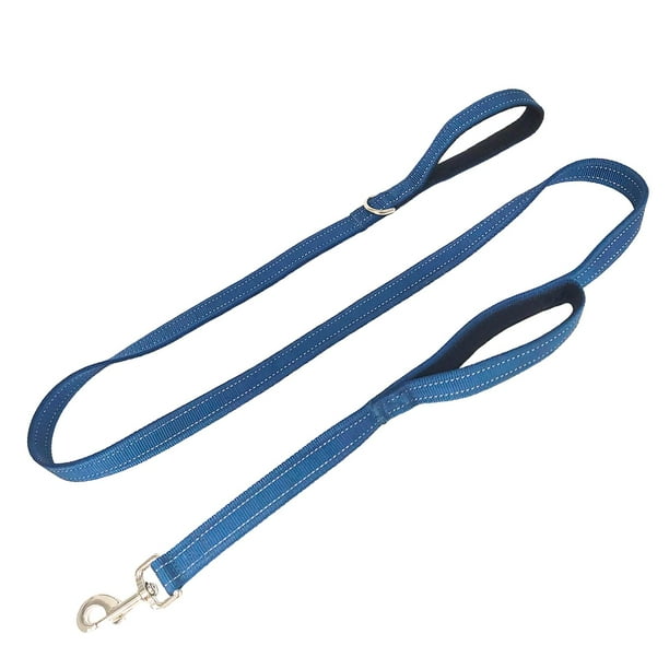 Funda de correa Geny con doble asa acolchada para perros grandes de 6 pies de largo