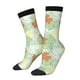 thumbnail image 1 of Balery Tropical Flowers Calcetas Largas con Estampado para Hombre y Mujer – Suaves y Transpirables, Talla Única (US 5-11), 1 of 6