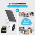 thumbnail image 5 of Laxihub Solar Outdoor Security Camera Wireless WiFi 3MP Motion Detection Color Night Vision, 5 of 12