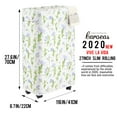 thumbnail image 3 of Caroeas 27inch Tall Laundry Hamper, Rolling Laundry Basket Collapsible Tall Slim Laundry Hamper with Washable & Breathable Mesh Liner Waterproof & Dustproof Laundry Cart on Wheels 1piece, 3 of 7