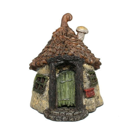 Fairy Garden Gnome Getaway Cottage With Hinged Door Walmart Com