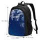 thumbnail image 5 of Easygdp Christmas Blue Mochila para Laptop de Viaje con Puerto USB, Mochila para Laptop con Puerto de Carga USB para Mujeres y Hombres, 5 of 7