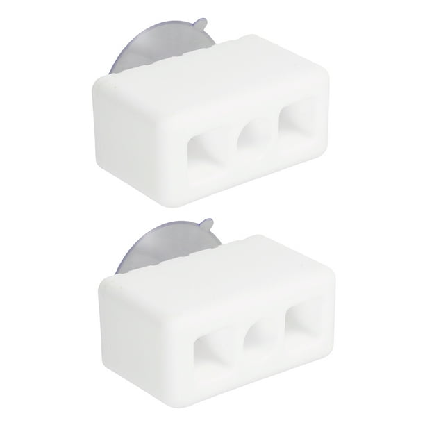 2 conectores desmontables para parque infantil con base de ventosa, accesorios de valla antideslizante para la seguridad del bebé, soportes antideslizantes para parque infantil.