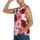 thumbnail image 3 of Balery Rose Camisetas sin mangas para hombre, absorbe la humedad y protege contra el mal olor.-Large, 3 of 7