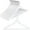 White, variant on Wooden Coat Hangers 20 Pack, White Wood Suit Hangers with Non Slip Pants Bar, 360° Swivel Hook and Shoulder Notches for Camisole, Jacket, Pants, Smooth Finish Clothes Hangers - CT34W20