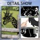 thumbnail image 3 of Estacas de metal con forma de jirafa para decoración de jardín, diseño de animales, de hierro, para exteriores, para árbol, patio, jardín, escultura de metal, regalo para inauguración de la casa,, 3 of 8