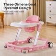 thumbnail image 5 of HARPPA Baby Walker for Babies 6-18 Months, Anti-Rollover, Seat and Height Adjustable, Pink, 5 of 9
