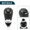 thumbnail image 4 of Unique Bargains 6 Speed Manual Gear Shifter Knob for Skoda Octavia II Durable Front Automotive Gearbox Stick Shifter Lever Knob Black Plastic 1 Pc, 4 of 6