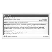 EasyTouch 2-Ply Alcohol Sterilized Pads, Medium, 100 Count