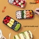 thumbnail image 4 of Inteprter Fiambrera Food Fresh Keep Container Bento Cajas de horno de microondas de doble capa Mostrada, 4 of 6