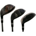 thumbnail image 6 of Senior Men's iDrive Red Square Anti-Slice Draw Fairway 3 5 7 Wood Set Golf Clubs, Right Handed Senior Flex with Premium Men's Arthritic Grip, 6 of 7