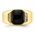 thumbnail image 3 of Real 14kt Yellow Gold Men's Band Mounting Size: 10; for Adults and Teens; for Women and Men, 3 of 3