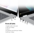 thumbnail image 7 of HP OmniBook 7 17.3" FHD Touchscreen Laptop, Intel Core Ultra 7 258V, 32GB RAM, 2TB SSD, W11H, Silver, 7 of 7