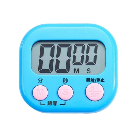 

Meiiso Discounted Stock! Timer Digital Display Visual Electronic Timer Kitchen Timer Students Reading Time Reminder 2.93*2.93*0.98In