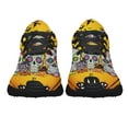 thumbnail image 5 of Three Skulls Halloween Shoes Sneakers for Women Men Black Size 7.5, 5 of 7