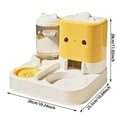 thumbnail image 2 of Automatic Cat Feeder Pet Food And Water Indoor Automatic Cat Drinker For Small Spill Proof Dry Food Feeder Feed Pellet compatible with Machine Double Dog for 2 Large Dogs Automated Cat Feeder Cat, 2 of 3