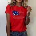 thumbnail image 1 of SMihono Hauts pour Femmes Été Décontracté Chic Femmes Décontracté Été Imprimé Manches Courtes Col Rond T-Shirt Ample Blouse Hauts T-Shirt Oversize pour Femmes 2023, 1 of 4