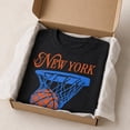 thumbnail image 2 of New York Basketball Graphic T-Shirt, Unisex Classic Fit Tee, 2 of 9