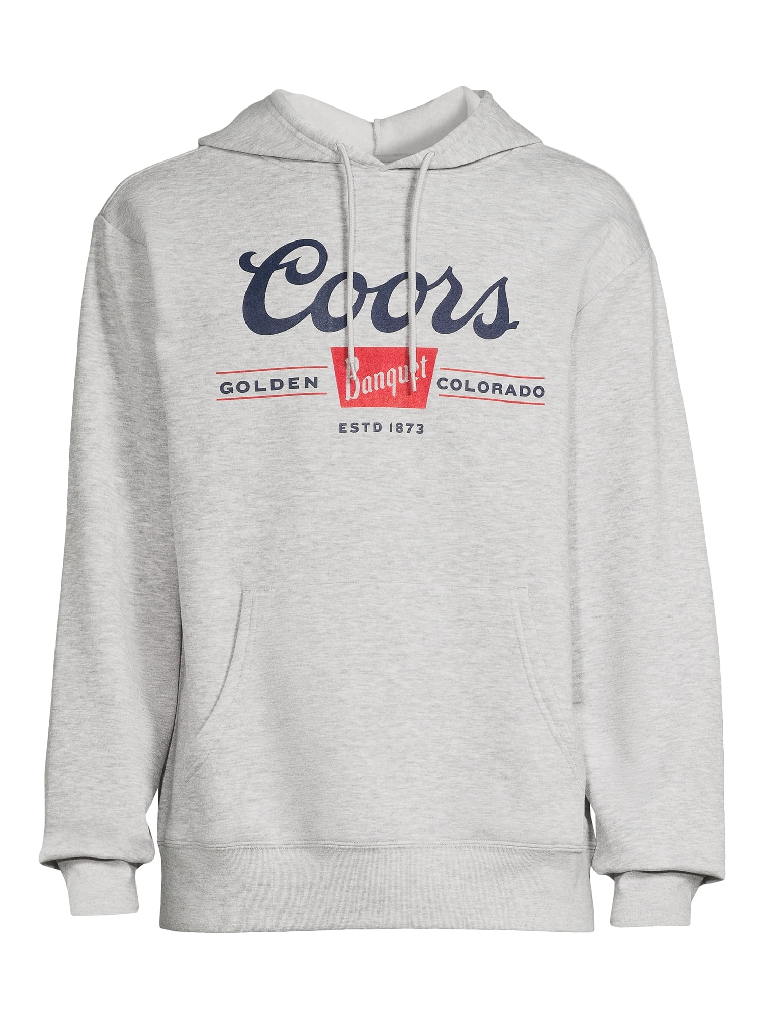 Miller Men's and Big Men's Coors Apparel, Graphic Hoodie Sweatshirt, Sizes S-3XL