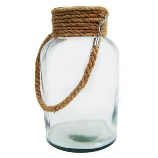 Cheung 15S005L Bocal Rond en Verre avec Corde