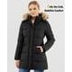 thumbnail image 5 of Chaqueta térmica Genovega para mujer, abrigo largo acolchado de grafeno, talla 3XL, 5 of 6