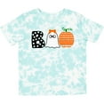 thumbnail image 3 of Inktastic Halloween Boo Cute Ghost and Pumpkin Boys or Girls Toddler T-Shirt, 3 of 5