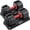 110LB(55lbs*2), variant on GIKPAL 50LB(25lbs*2) Adjustable Dumbbells Set of 2,10 in 1 Quick-Select 3-25lbs Free Weight Adjustable Dumbbells for Men/Women Home Gym