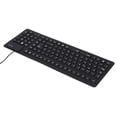 thumbnail image 1 of Keyboard, Easy To Clean Dustproof Moisture-proof Wired Keyboard  for Home for Office, 1 of 8