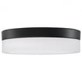 thumbnail image 3 of Nuvo Lighting Pi 9 Inch LED Flush Mount Black Finish Frosted Etched Glass CCT Selectable 120 Volts, 3 of 8