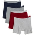thumbnail image 3 of Fruit Of The Loom Men's Boxer Brief - Colors May Vary, Assorted 4 Pack, Medium, 3 of 3