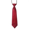thumbnail image 2 of Kripyery Necktie Breathable Elastic Solid Color Boy Stain Necktie for Wedding, 2 of 8